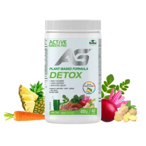 Active Green Pro® - Detox - Pineapple Flavour - Plant-Based - Liver Support - Antioxidant - 400g